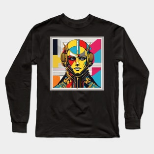 Vibrant Poster Design with Eye-Catching Graphics Long Sleeve T-Shirt